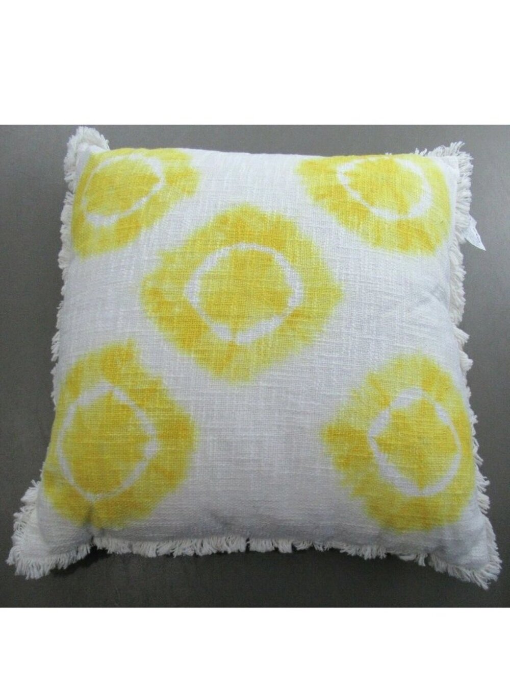 Lacourte Dotty 20'' Reversible Geometric/Striped Square Decorative Pillow, Multi